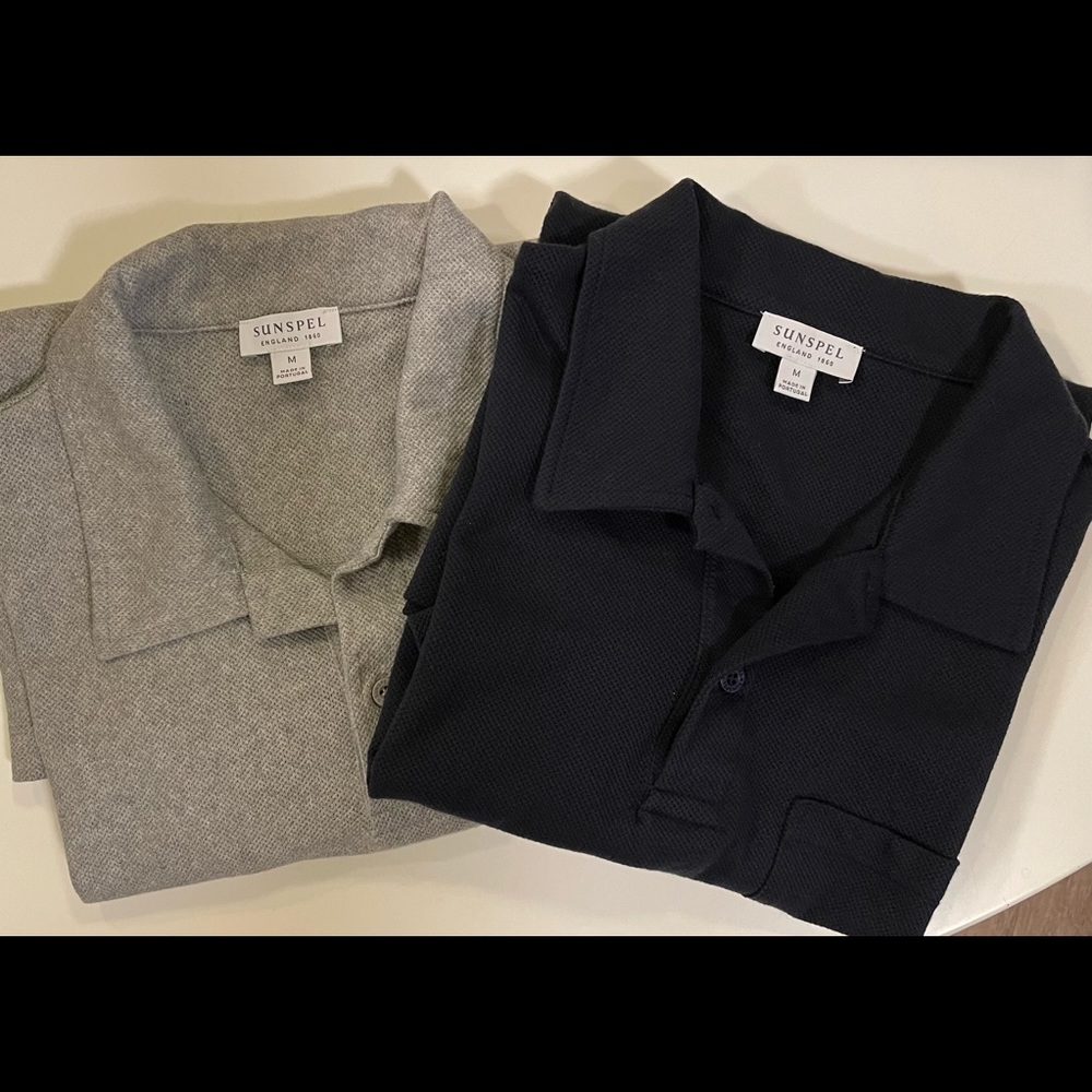 Sunspel Riviera polos